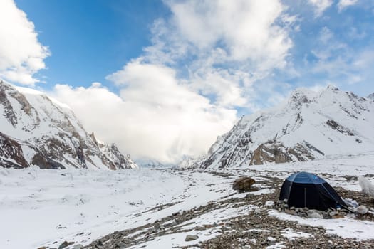 K2 mountain peak, second highest mountain in the world, K2 trek, Pakistan, Asia