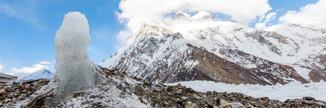 K2 mountain peak, second highest mountain in the world, K2 trek, Pakistan, Asia