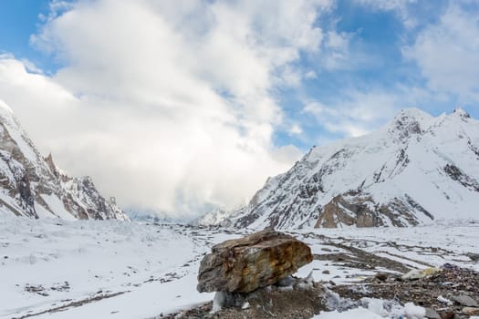 K2 mountain peak, second highest mountain in the world, K2 trek, Pakistan, Asia