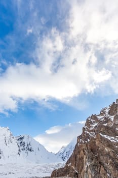 K2 mountain peak, second highest mountain in the world, K2 trek, Pakistan, Asia