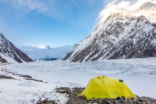 K2 mountain peak, second highest mountain in the world, K2 trek, Pakistan, Asia