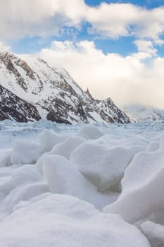 K2 mountain peak, second highest mountain in the world, K2 trek, Pakistan, Asia