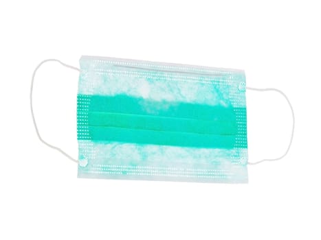 Mouth protector / virus protection Corona / Covid-19 - isolated on white background