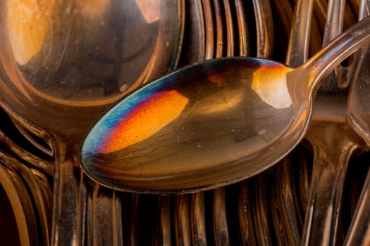 silver cutlery
