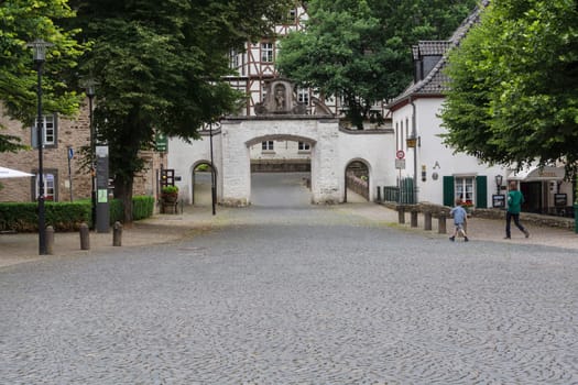 ALTENBERG, NRW, GERMANY - JULY 10  2017:.The Altenberger Dom is also called Bergischer Dom and is a listed monastery church in Germany.