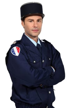 French policeman