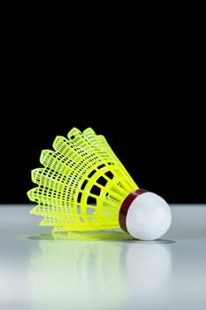 Yellow Shuttlecock