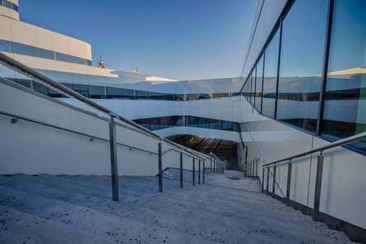 Staircase at Modern Building