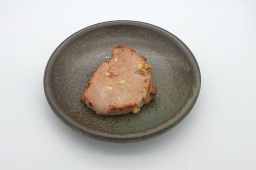 Deep fried pork with garlic and salt