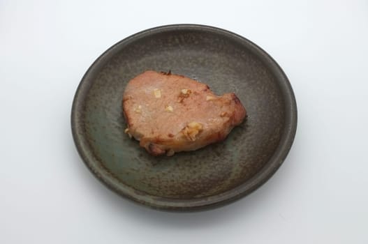 Deep fried pork with garlic and salt