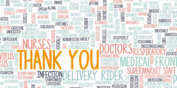 Thank You to Essential Workers in Fight Against Covid-19