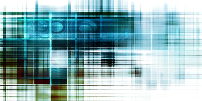 Touchscreen Smart Phone Downloading Apps and Cloud Computing