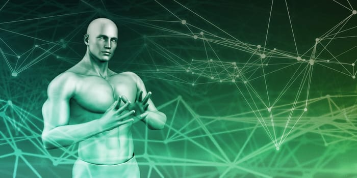 Deep Learning and Machine Artificial Intelligence Concept