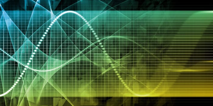 Telecommunications Technology Network Going Global as Art