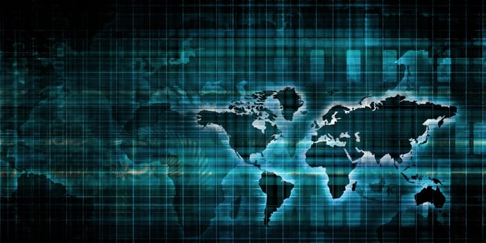 Satellite Technology and World Map Precision Software