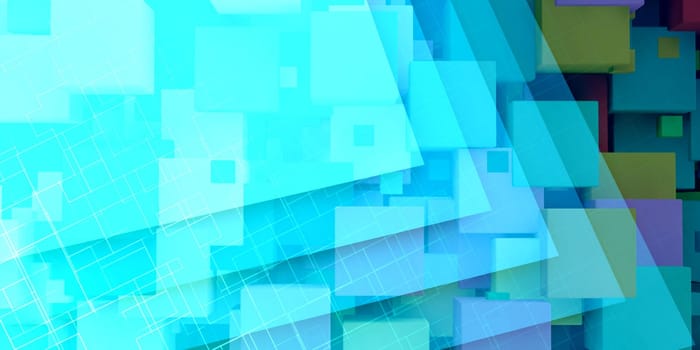 Advanced Technology With Futuristic Abstract Background Art
