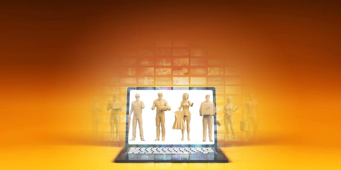 Consumer Services Platform Online Using a Computer