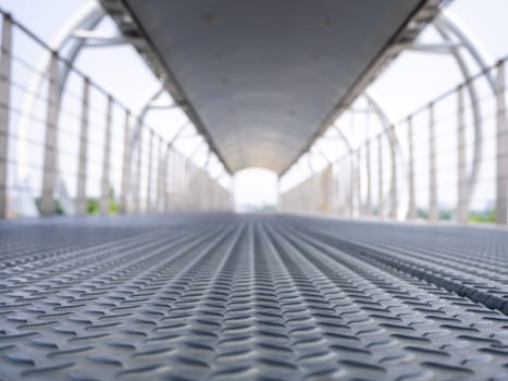 Street Bridge. Its a modern pedestrian bridge