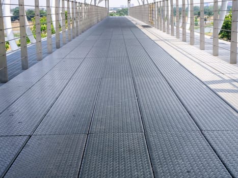Street Bridge. Its a modern pedestrian bridge