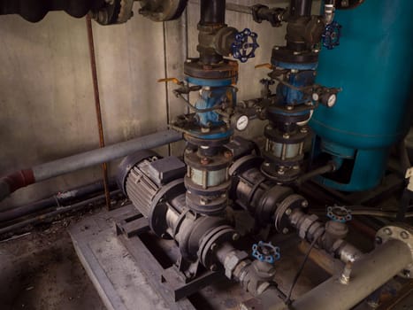 water pump booster system panel for piping and fire control system