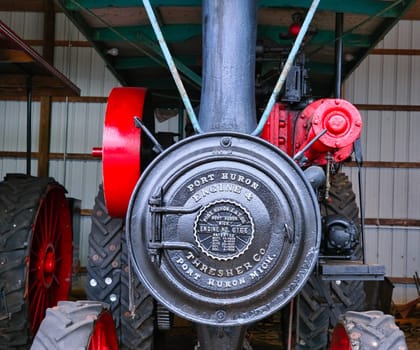 DULUTH, GEORGIA - October 6, 2019: The Southeastern Railway Museum occupies 35-acres in Duluth, Georgia, near Atlanta. Since 1970, the Museum hosts many historic trains, buses and cars