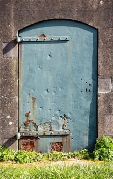 Part of a Dutch fort near Schalkwijk, the Netherlands..