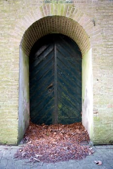 Part of a Dutch fort near Schalkwijk, the Netherlands..