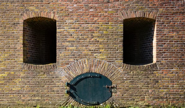 Part of a Dutch fort near Schalkwijk, the Netherlands..