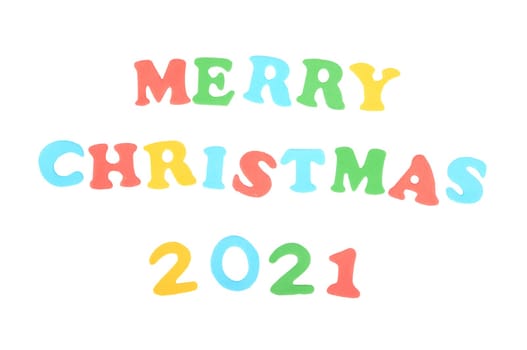 Term from colorful letters on white background