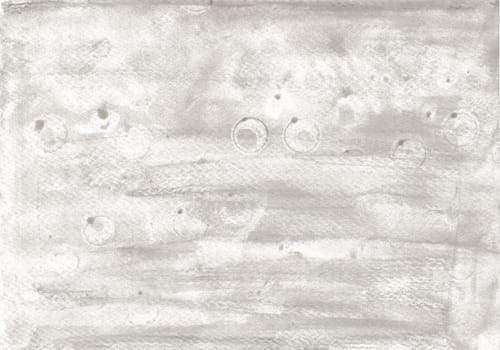 Watercolor wash background with stains and stripes in grey
