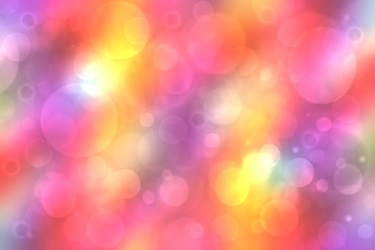 Rainbow background. Abstract fresh delicate pastel vivid colorful fantasy rainbow background texture with defocused bokeh lights. Beautiful light texture.