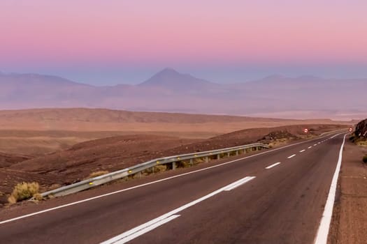 Atacama desert, Chile, Andes, South America. Beautiful view and landscape.