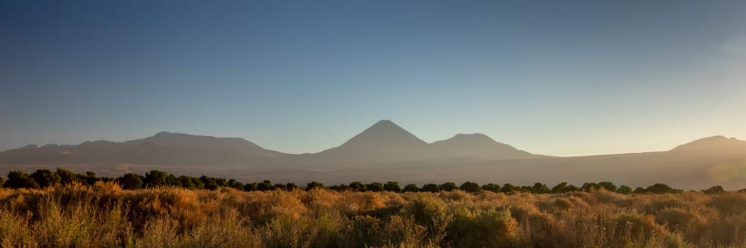 Atacama desert, Chile, Andes, South America. Beautiful view and landscape.