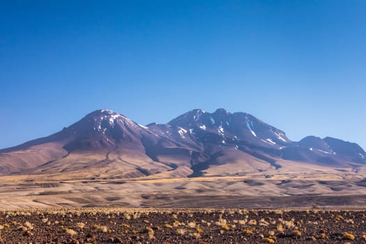 Atacama desert, Chile, Andes, South America. Beautiful view and landscape.