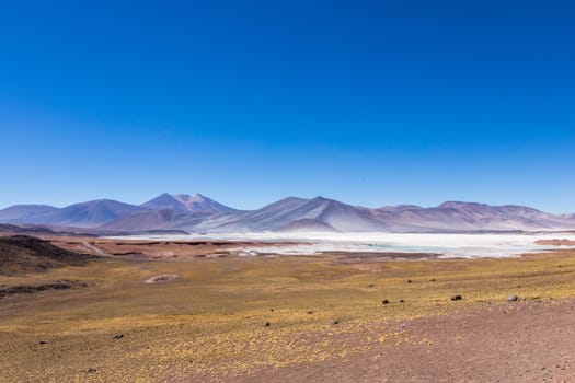 Atacama desert, Chile, Andes, South America. Beautiful view and landscape.