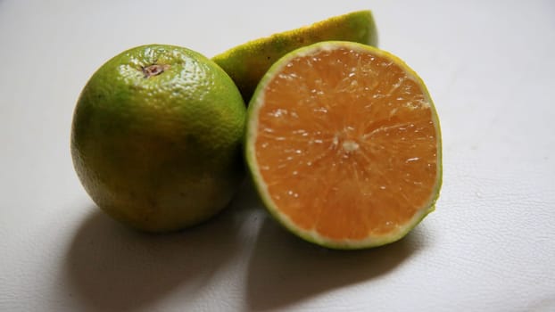 salvador, bahia / brazil - may 8, 2020: orange fruit is seen in the city of Salvador.