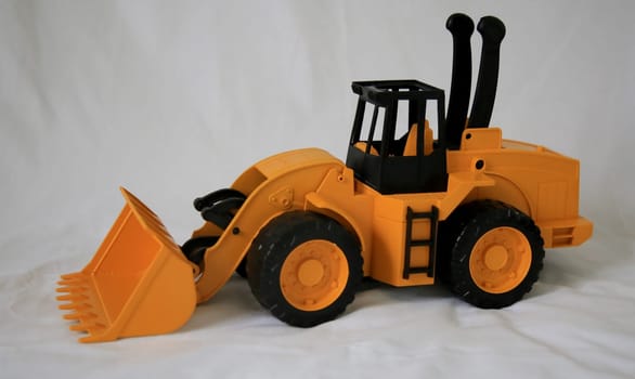 salvador, bahia / brazil - may 6, 2020: toy loader is seen in the city of Salvador.