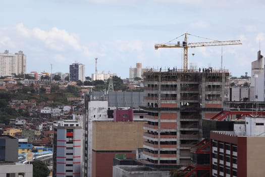 salvador, bahia / brazil - october 1, 2019: View of residential and commercial buildings in the Pituba neighborhood...