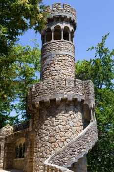 Quinta da Regaleira in Sintra, Lisbon, Portugal