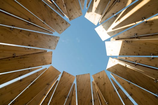 Wooden Planks with Hole