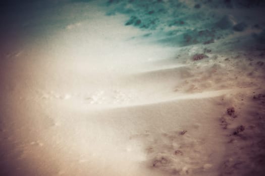 Snowy wind mound background. Winter cold weather texture.