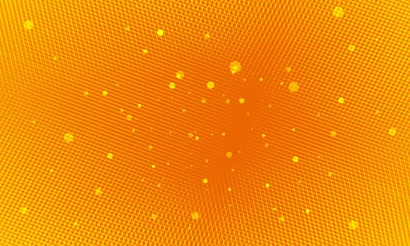 Orange pop art background. Pop art retro vector illustration 50s 60s style