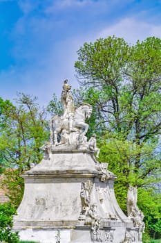 Sculptural Composition on the top of the Gates of Alba Carolina Citadel