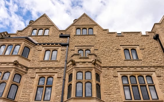 Vintage architecture of Chichester, West Sussex, United Kingdom on 14 July 2019