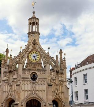 Perpendicular market cross in the centre of the city of Chichester, West Sussex, United Kingdom