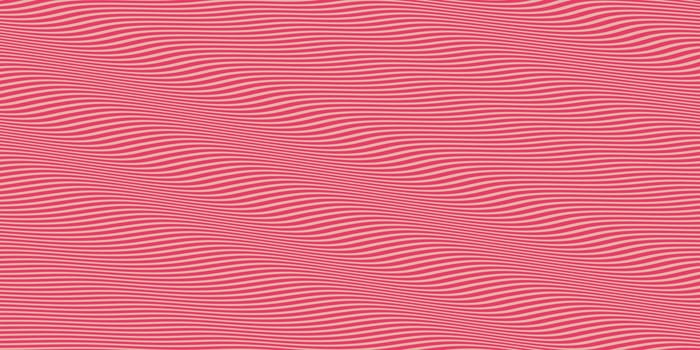 Rose Seamless Hypnotic Waves Background. Stylish Colorful Ripples Texture. Dynamic Modern Backdrop.