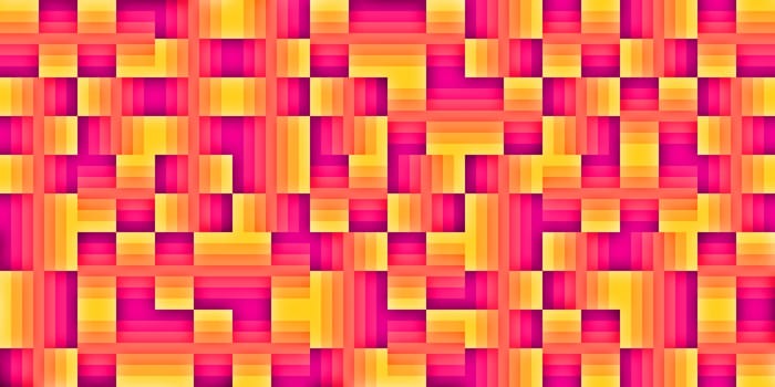 Yellow Pink Modern Random Filling Geometric Shapes Pattern Background Texture.