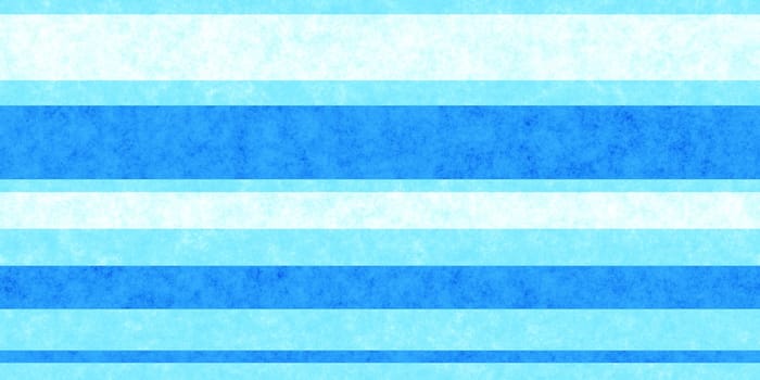 Bright Blue Seamless Grunge Stripe Paper Texture. Retro Vintage Scrapbook Lines Background. Horizontal Along Direction.