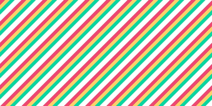 Yummy Candy Seamless Inclined Stripes Background. Modern Colors Sidelong Lines Texture. Vintage Style Stripe Backdrop.