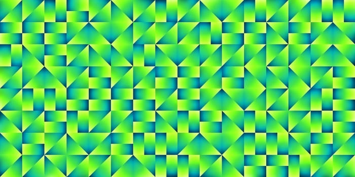 Lime Green Modern Random Filling Geometric Shapes Pattern Background Texture.